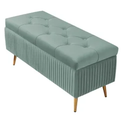 BANCO HELSINKI TAPIZADO GRIS