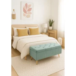 BANCO HELSINKI TAPIZADO GRIS