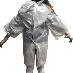 BATA CON MANGAS DE POLITENO BAJA PRESION 100UDS