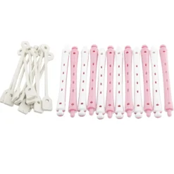 BIGUDIES ROSA/BLANCO Nº0 (12 UDS) (DIAM. 7X91MM)