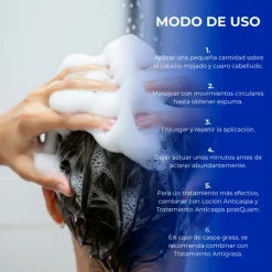 CHAMPU ANTICASPA 250 ML