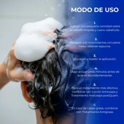 CHAMPU CASPA SHOCK 500 ML.