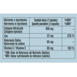 COLAGENO + ACIDO HIALURONICO 30 CAPSULAS