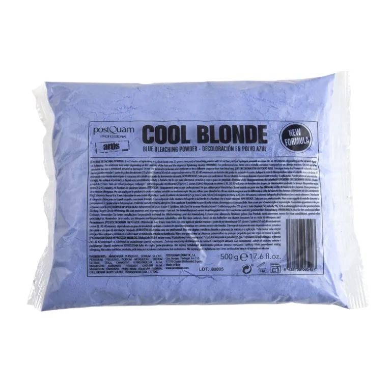 DECOLORACION AZUL COOL BLONDE EN BOLSA POSTQUAM 500