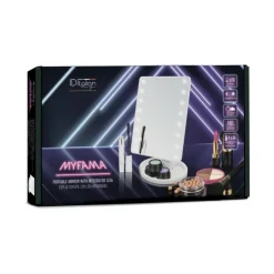 ESPEJO MAKE-UP CON LEDS PORTÁTIL MYFAMA