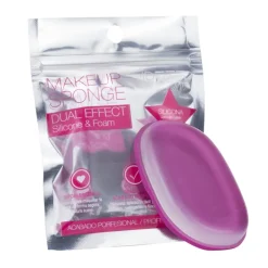 ESPONJA MAKE UP BASIC SILICONA + ESPUMA