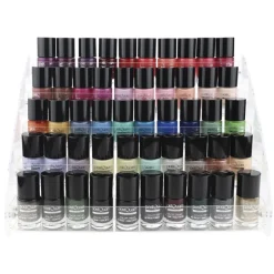 EXPOSITOR ACRÍLICO DE ESMALTES DE UÑAS (5 ALTURAS)
