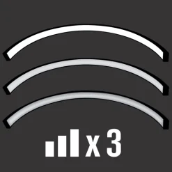 LÁMPARA LED DE PIE MEDIA LUNA