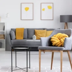 MESA AUXILIAR NORDIC PLATE BLACK