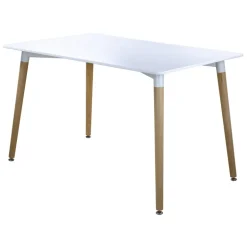 MESA BERLIN GRANDE WHITE (120X80X72)