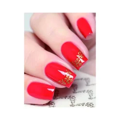 NAIL ART STICKERS. BROWN FILIGREE