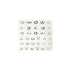 NAIL ART STICKERS. GOLD FILIGREE