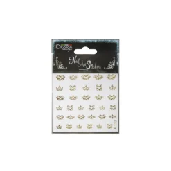 NAIL ART STICKERS. GOLD FILIGREE