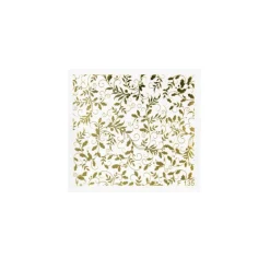 NAIL ART STICKERS. GOLD FLOWERS