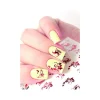 NAIL ART STICKERS. RED FLOWERS