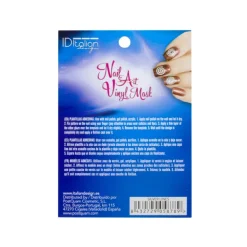 NAIL ART VINYL MASK. GOLD LINES