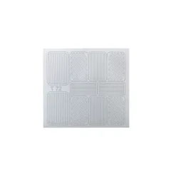 NAIL ART VINYL MASK. GOLD LINES