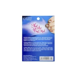 NAIL ART VINYL MASK. GOLD LINES