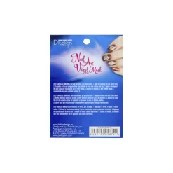 NAIL ART VINYL MASK. SILVER GIRAFFE