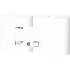 PACK 2 ROLLOS DE 750 TOALLAS PRECORTADAS 20X28 CM