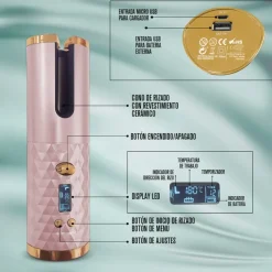 RIZADOR AUTOMÁTICO WIRELESS DIAMOND CURL