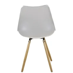 SILLA BERLIN WHITE 56X48X82,5 - ASIE AL SUELO 48