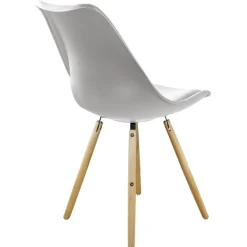 SILLA BERLIN WHITE 56X48X82,5 - ASIE AL SUELO 48