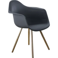 SILLÓN ESTOCOLMO GREY 60,5X64X83 - ASIE AL SUELO 45