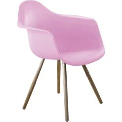 SILLÓN ESTOCOLMO PINK 60,5X64X83 - ASIEN AL SUELO 45