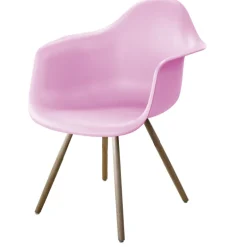 SILLÓN ESTOCOLMO PINK 60,5X64X83 - ASIEN AL SUELO 45