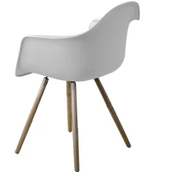 SILLÓN ESTOCOLMO WHITE 60,5X64X83 - ASIE AL SUELO 45