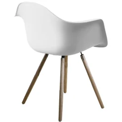 SILLÓN ESTOCOLMO WHITE 60,5X64X83 - ASIE AL SUELO 45